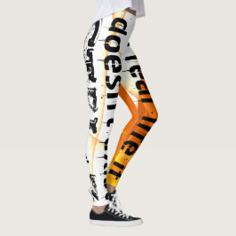 Verkligt liv där det inte finns någon ångringsvers leggings