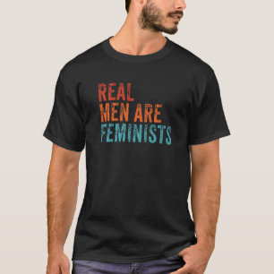 Verkligt Manar är feminister Coola feminism citat T Shirt