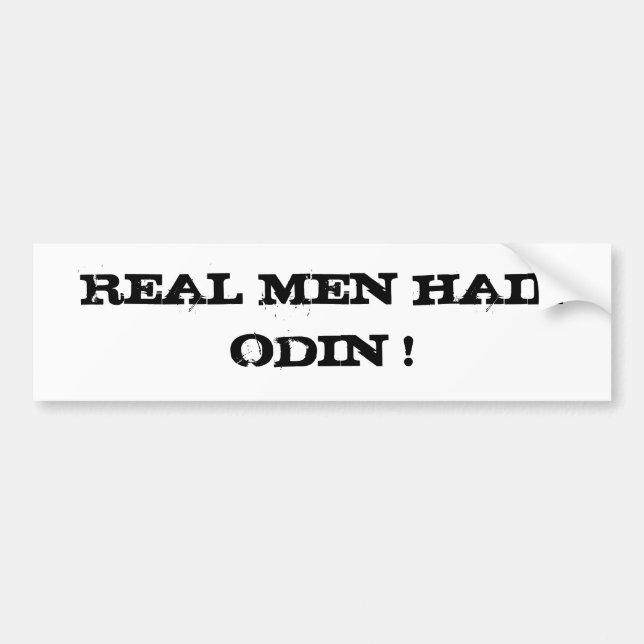 VERKLIGT MANARHAGEL ODIN! BILDEKAL (Framsidan)