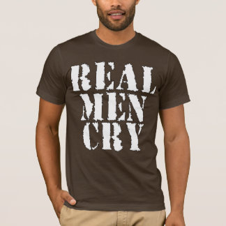 Verkligt manarskrik tee shirt