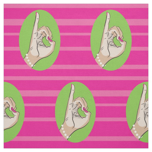 Verkligt nätt rosa- och grönttyg tyg (Provkarta)