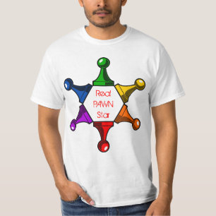 Verkligt pantsätta stjärnaskjortan t-shirt