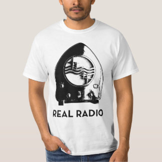 Verkligt radiosände t-skjortan [tända], tee