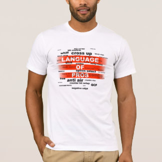 Verkligt samtal som slåss den modiga lingoen t-shirt