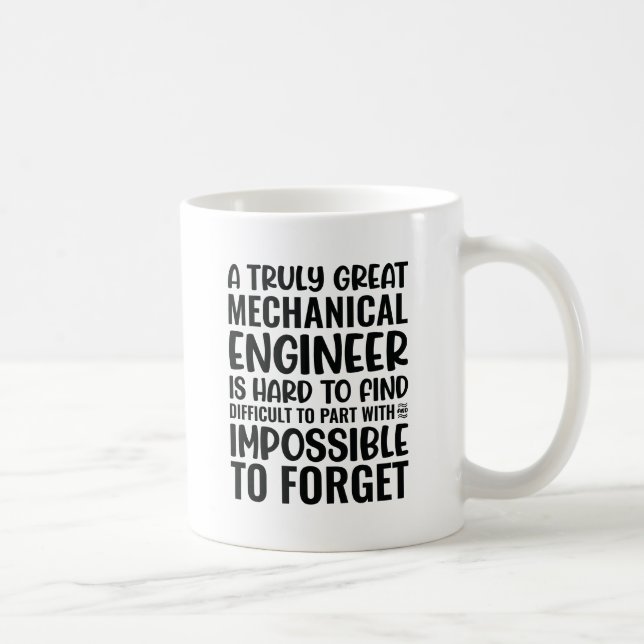 Verkligt Underbar mekanisk bedömning av Ingenjör Kaffemugg (Höger)
