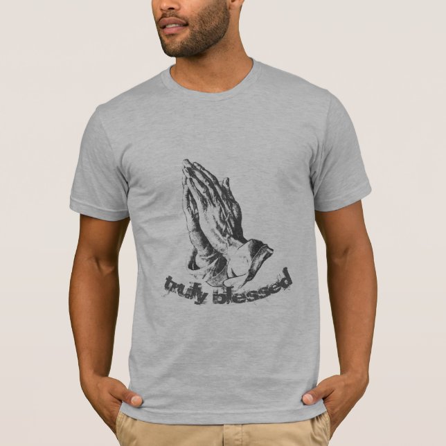 verkligt välsignad tee shirt (Framsida)
