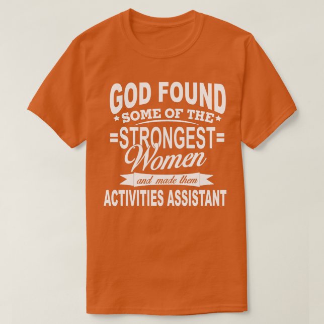 VERKSAMHET SOM HJÄLPMEDEL FÖR GOD FOUED T SHIRT (Design framsida)