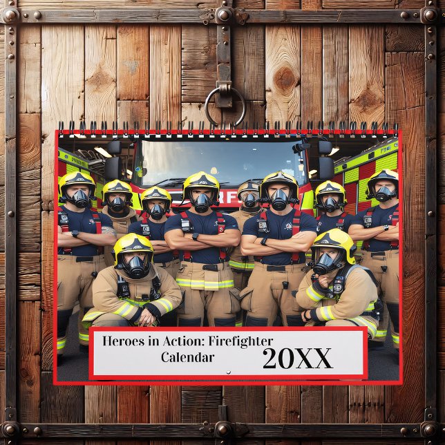Verksamma hjältar: brandman 20XX Kalender (Skapare uppladdad)