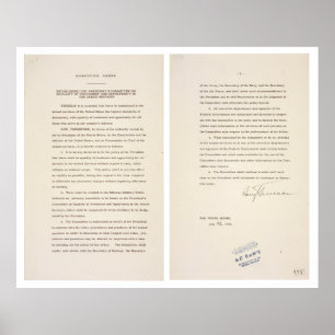 Verkställande beslut 9981 Försvarsmaktens avfolkni Poster