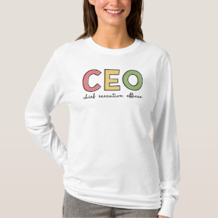 Verkställande direktör för Chef Gift T Shirt