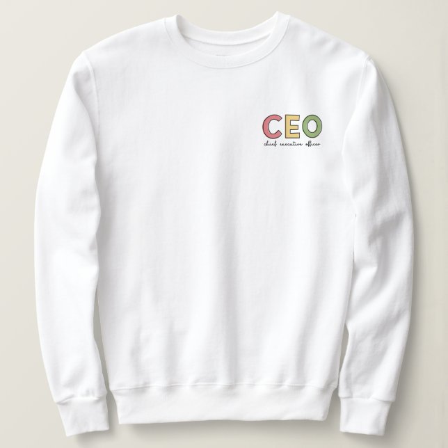 Verkställande direktör för Chef Gift T Shirt (Design framsida)