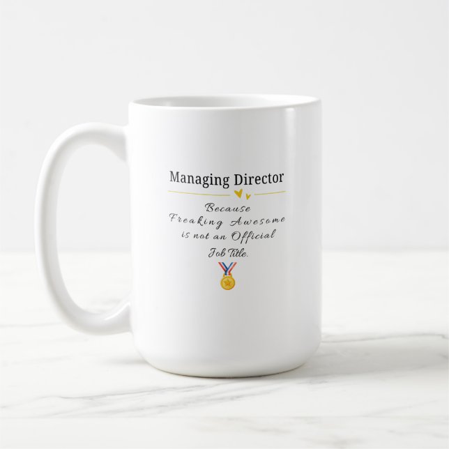 Verkställande direktör kaffemugg (Vänster)