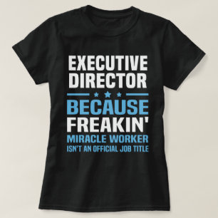 Verkställande direktör t shirt