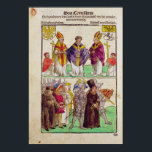 Verkställandet av Jan Hus Poster<br><div class="desc">Verkställandet av Jan Hus eller en av hans präster vid Constanzrådet,  från "Chronik des Konzils von Konstanz" | av Ulrich von Richental | Art Location: Private Collection | Tyska artister | Uppsamlingsnummer: XCF290923</div>