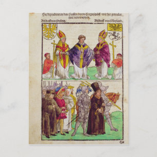 Verkställandet av Jan Hus Vykort