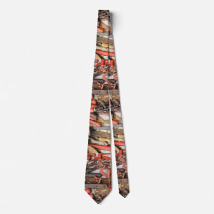 Verktyg Antique Rustic Red Man Verktyg Slips