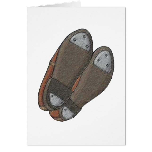 Verktyg av handeln hälsningskort (Framsidan)