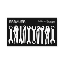 Verktyg av handeln - vit på svarten (platina)