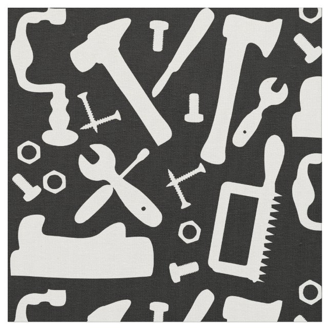 Verktyg av matskog i Mönster Tyg (Närbild)