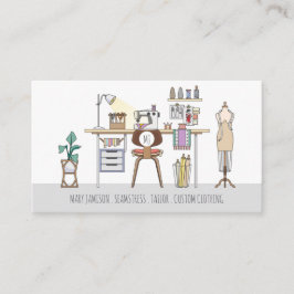 Verktyg av sjömansfartyget Tailor Visitkort