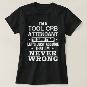 Verktyg Crib Attendant T Shirt