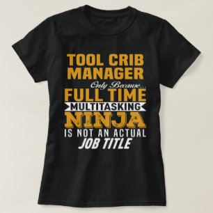 Verktyg Crib Manager T Shirt