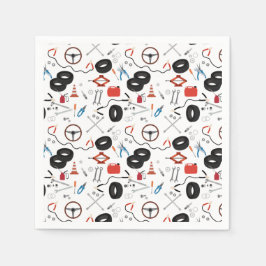 Verktyg för bilmekanik pappersservett