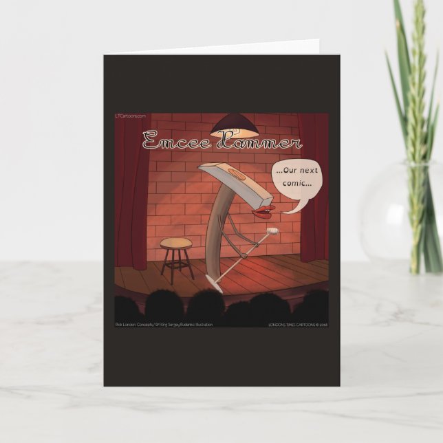 Verktyg för LTCartoons för Komiker som fungerar Kort (Framsida)