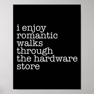 Verktyg Gift för Pappa Handyman Hardware Store Poster