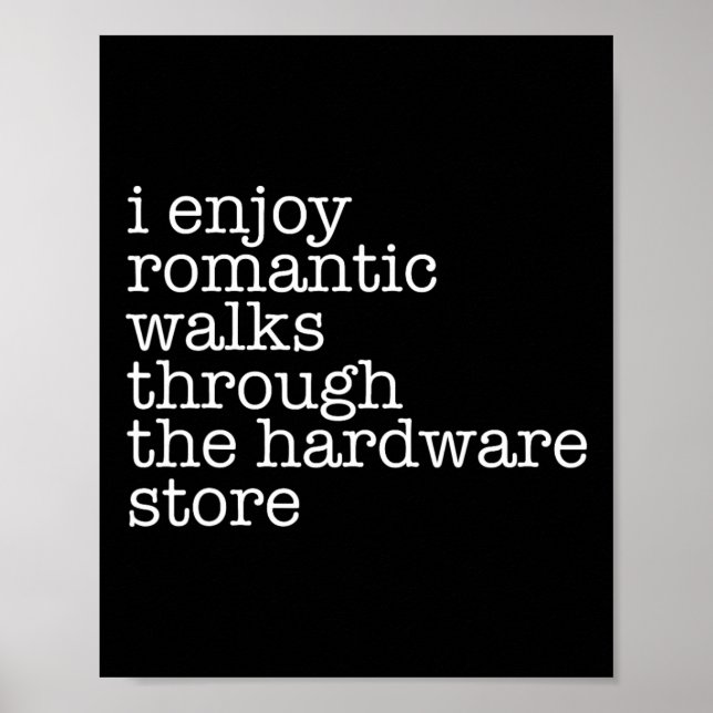 Verktyg Gift för Pappa Handyman  Hardware Store Poster (Framsidan)