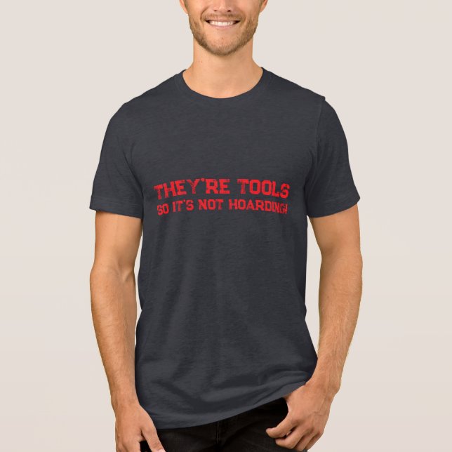 Verktyg hamstrar inte t shirt (Framsida)