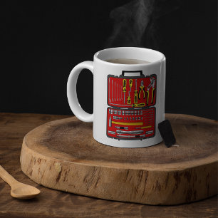 Verktyg i en Verktyg-box Kaffemugg
