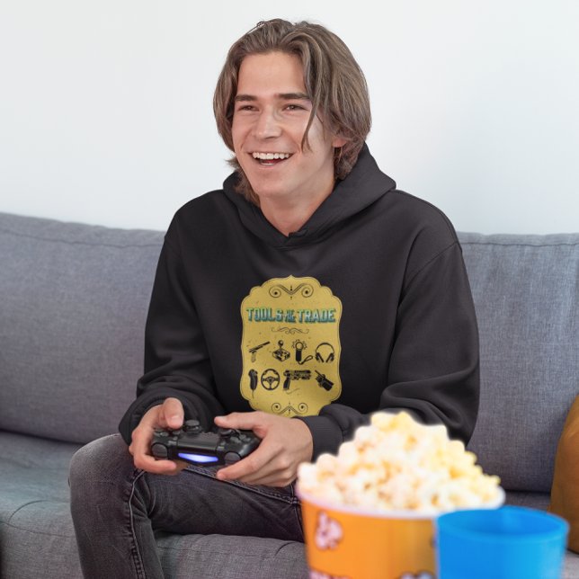 Verktyg inom handeln - Retro Gamer Hoodie (Skapare uppladdad)