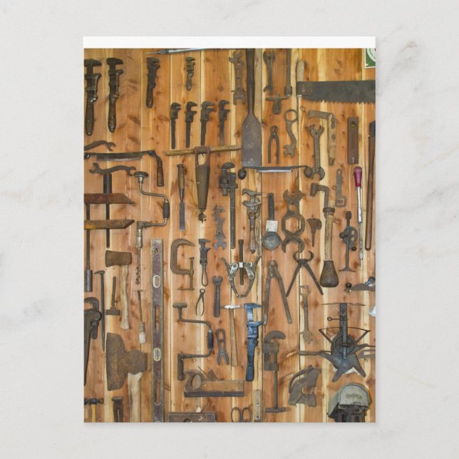 Verktyg inom handeln vykort (Framsida)