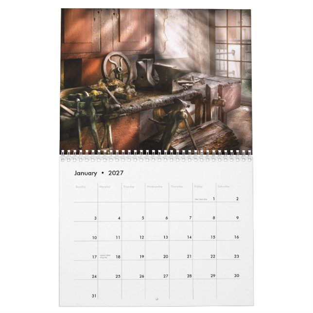 Verktyg Kalender (Jan 2027)