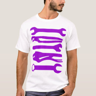 VERKTYG - LILA TEE SHIRT