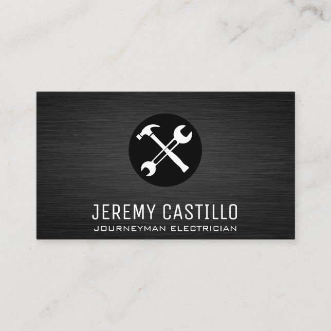 Verktyg | Maskinvarutillverkning Visitkort (Framsida)