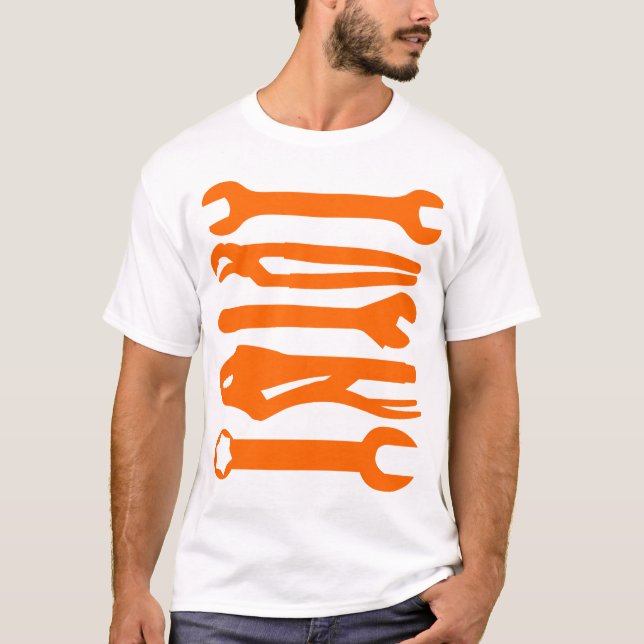 VERKTYG - ORANGE TEE (Framsida)