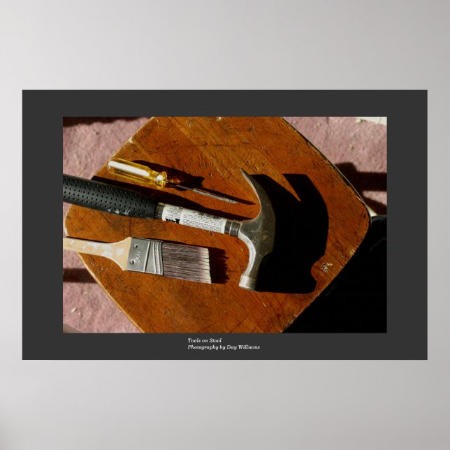 Verktyg på Stool Poster (Framsidan)