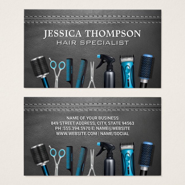 Verktyg | Titelläder Visitkort (Framsida & baksida)