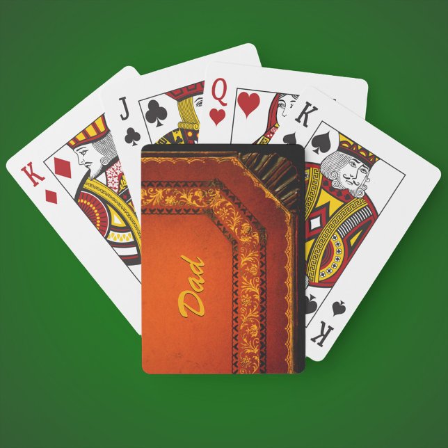 Verktygat läderbaksida casinokort (Skapare uppladdad)