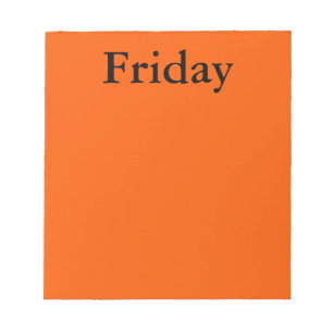 Verktygen för visuell kalender i Fredag-antecknin Anteckningsblock