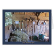 Verktygkugge på säkra tillflyktsortlantgårdar