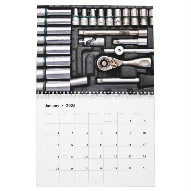 Verktygslådans Handyman Verktyg Kalender (Jan 2026)