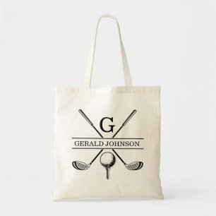 Verktygsruta för golf Design Monogram-mall Tygkasse