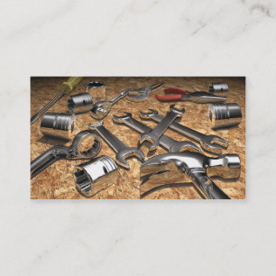 Verktygtemavisitkort Visitkort