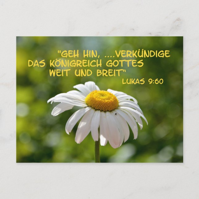 Verkündige... Vykort (Framsida)