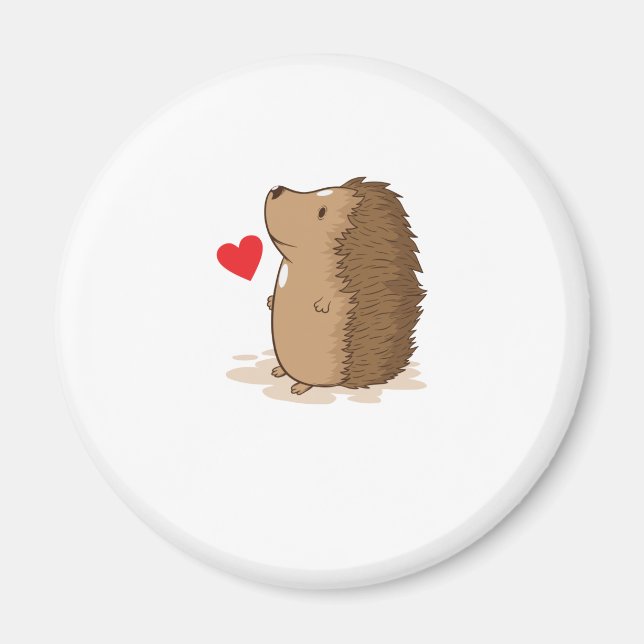 verliebter Igel Magnet (Framsidan)