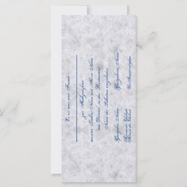 Vermählung Einladung zur Hochzeit Bekanntgabe (Framsida)