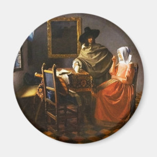 Vermeer exponeringsglaset av vinmagneten magnet